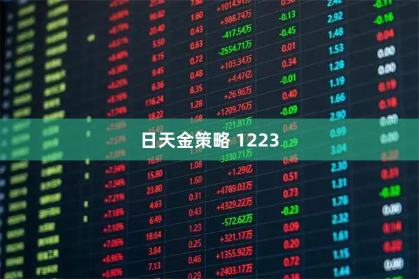 日天金策略 1223