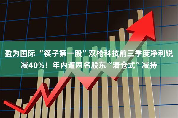 盈为国际 “筷子第一股”双枪科技前三季度净利锐减40%!年内遭两名股东“清仓式”减持